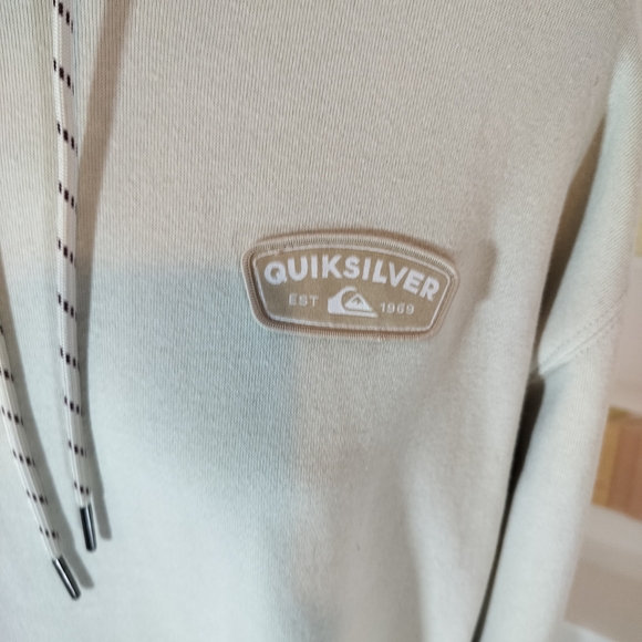Quiksilver  Men Cream Hoodie Sweater - Picture 6 of 8
